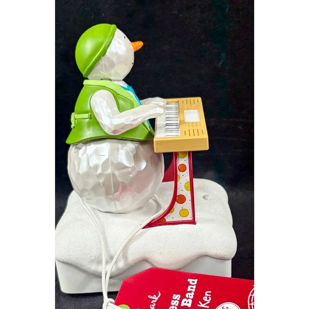 Hallmark 2010 Wireless Snowman Band KEYBOARD KEN with Tag Works Great